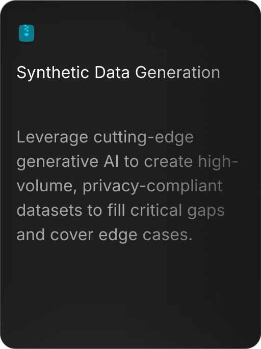 Synthetic Data Generation